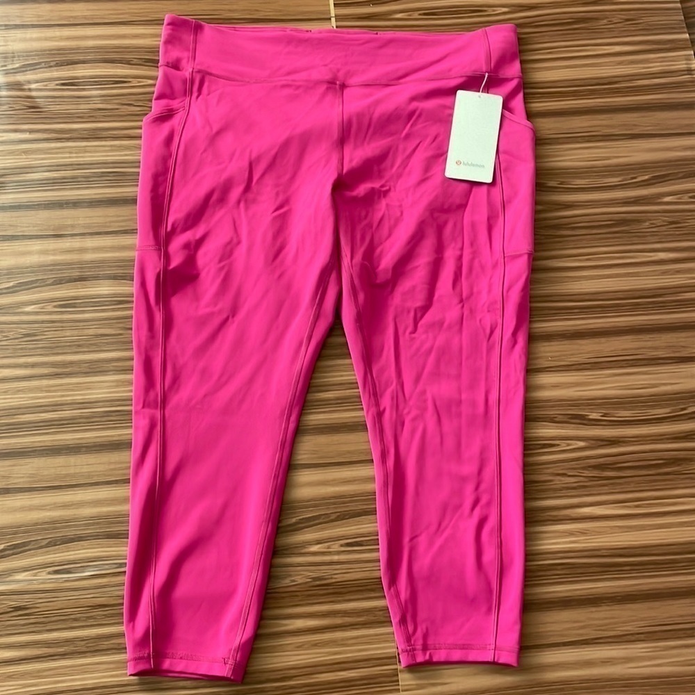 Nwt Lululemon High Rise Leggings Size 20
